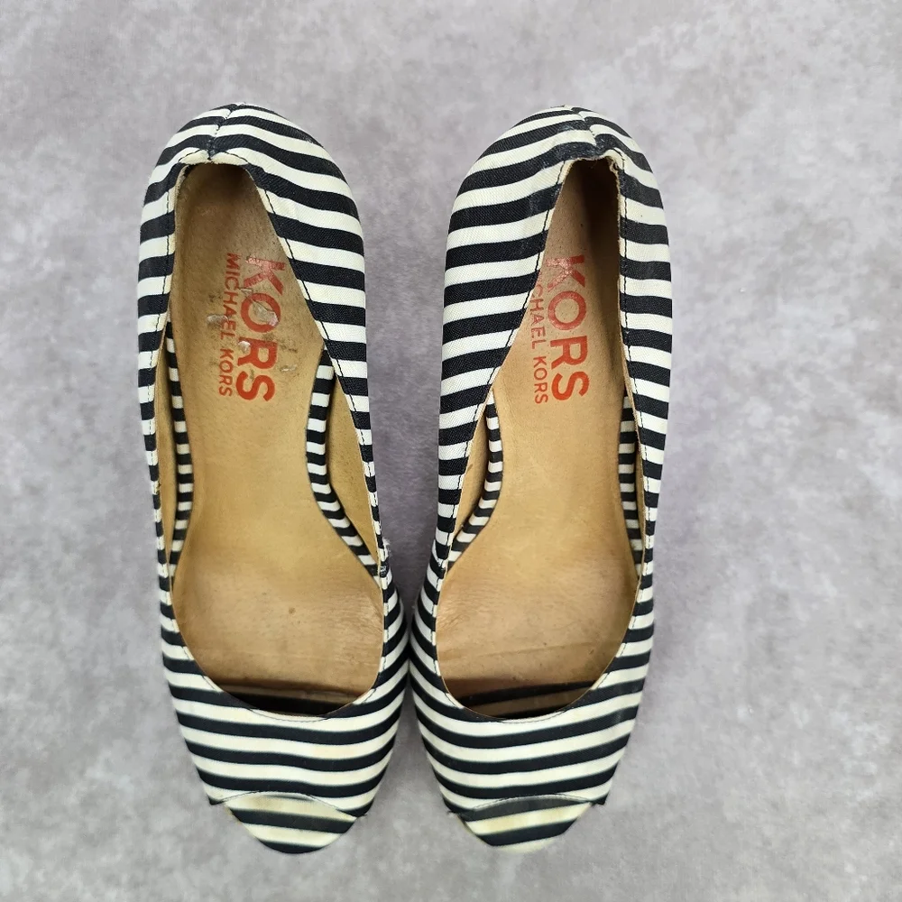 Kors Michael Kors Peep Toe Cork Heels